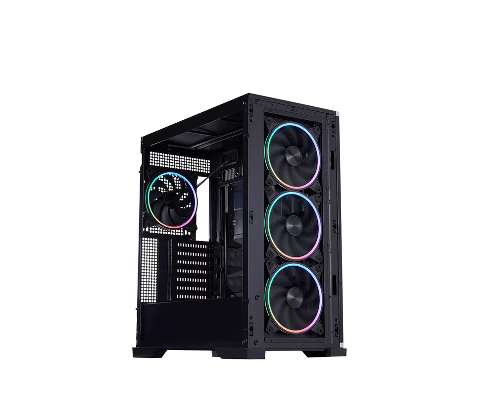 Кутия 1stPlayer EATX - IF8 Black - 4 x 140 mm A-RGB fans included 3