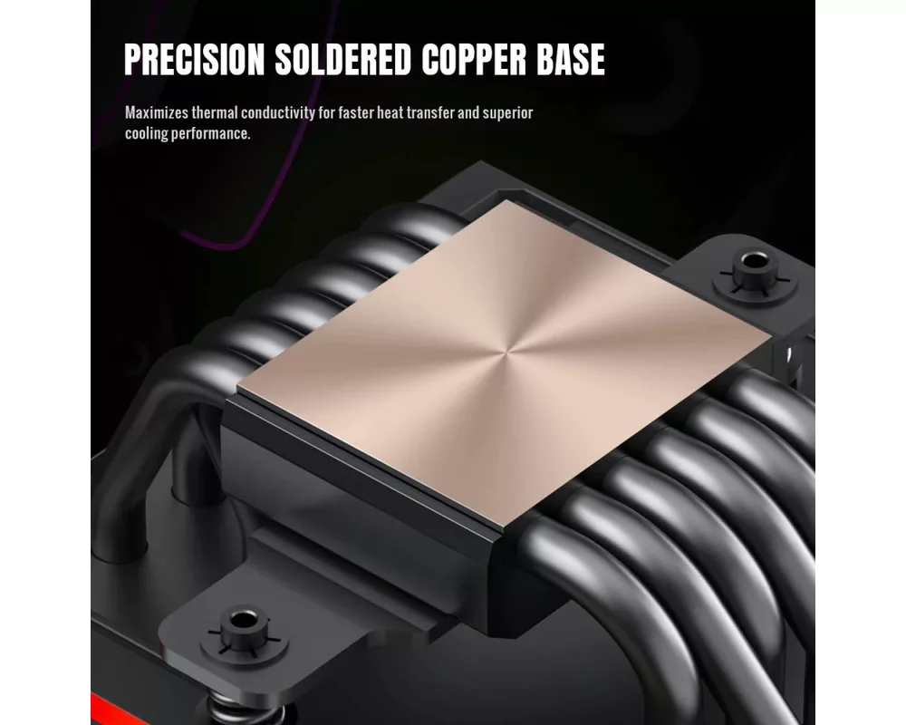 Охладител за процесор Gamemax Sigma 620 LCD Black - Addressabl... 7