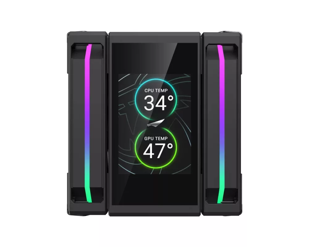 Охладител за процесор Gamemax Sigma 620 LCD Black - Addressabl... 4