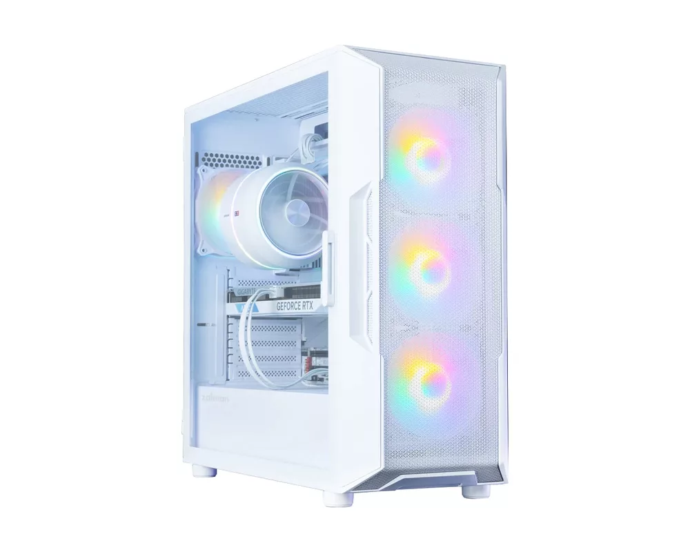 Кутия Zalman ATX - I3 NEO V2 White - RGB 3
