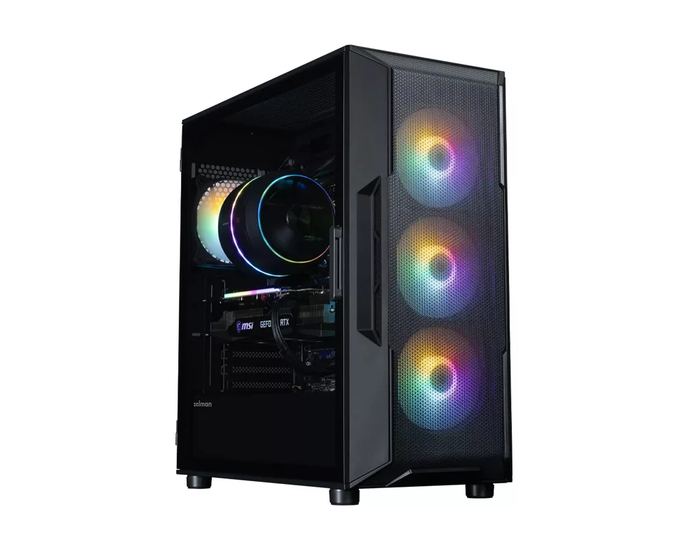 Кутия Zalman ATX - I3 NEO V2 Black - RGB 2