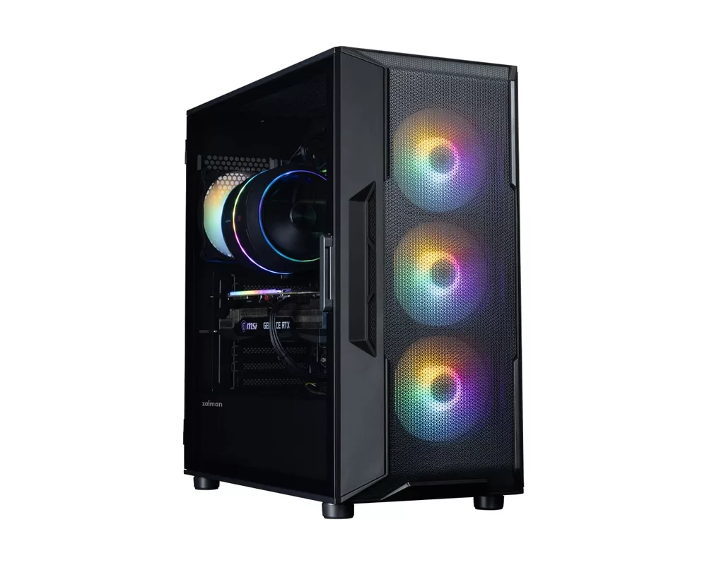 Кутия Zalman ATX - I3 NEO V2 Black - RGB 3