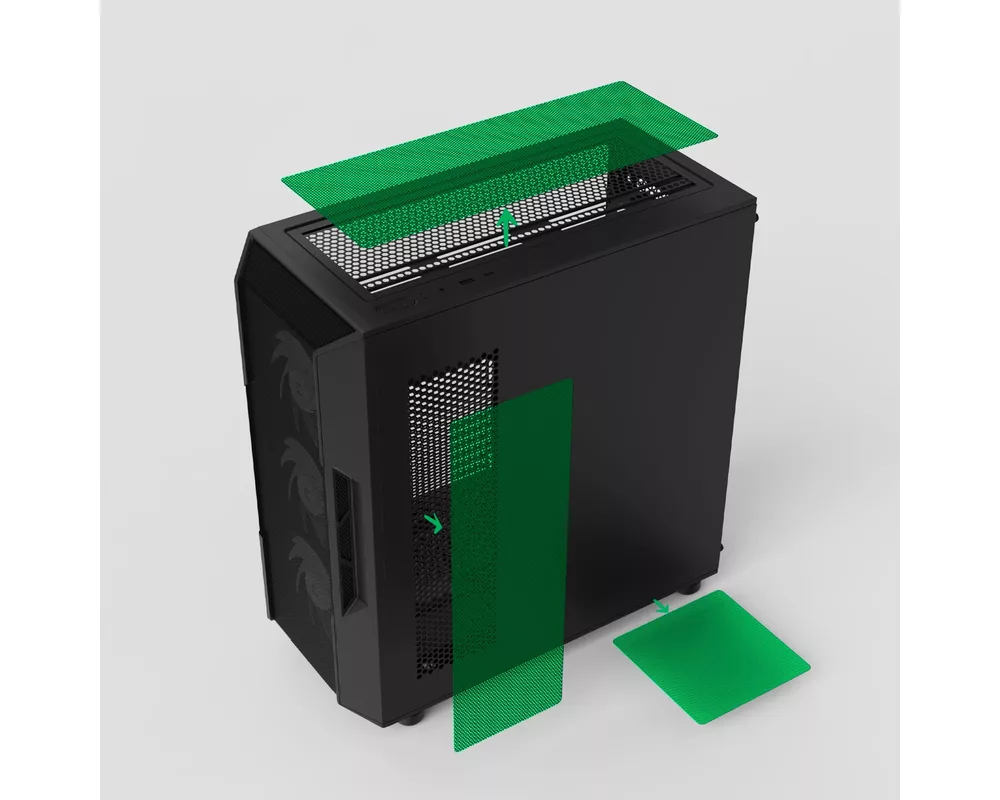 Кутия Zalman ATX - I3 NEO V2 Black - RGB 14