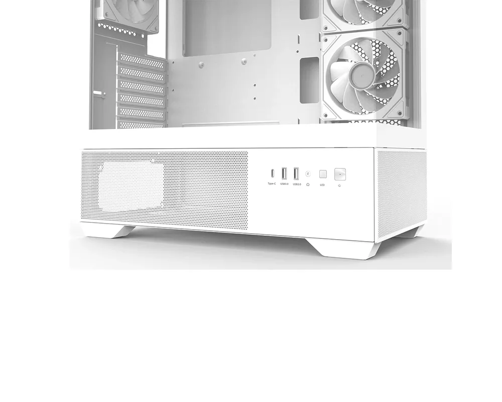 Кутия Zalman ATX - Chronix WHITE V2 - 3 x 120 mm A-RGB 7