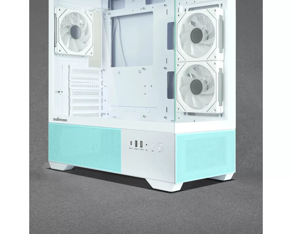 Кутия Zalman ATX - Chronix WHITE V2 - 3 x 120 mm A-RGB 11