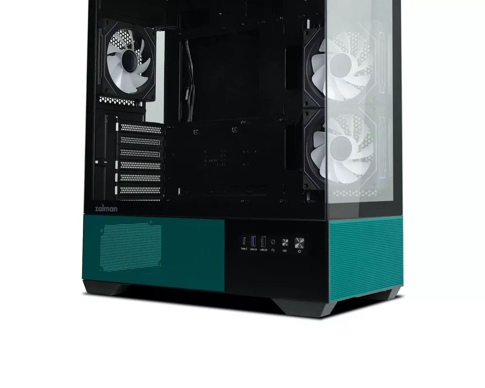 Кутия Zalman ATX - Chronix BLACK V2 - 3 x 120 mm A-RGB 17