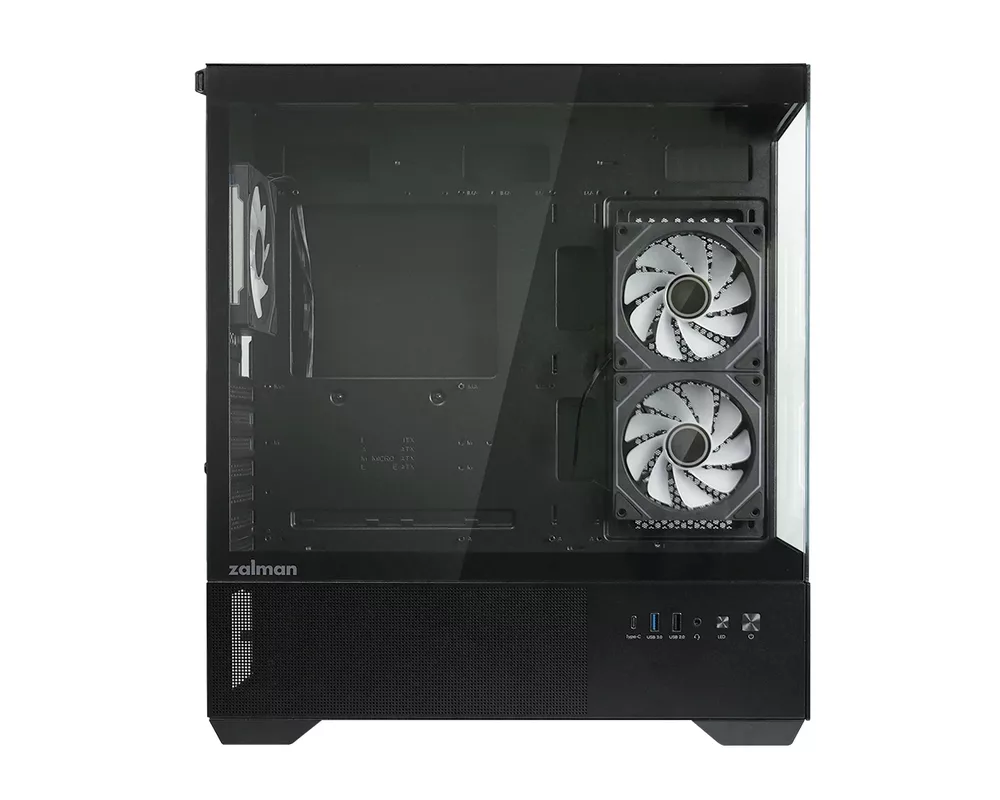 Кутия Zalman ATX - Chronix BLACK V2 - 3 x 120 mm A-RGB 9