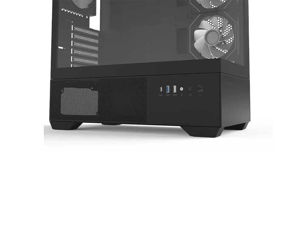 Кутия Zalman ATX - Chronix BLACK V2 - 3 x 120 mm A-RGB 7