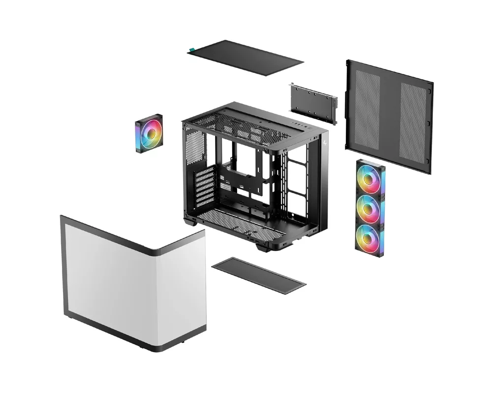 Кутия DeepCool ATX - CG530U 4F - 4 ARGB Fans 8