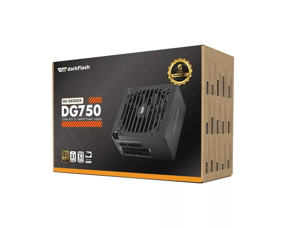 Захранване Darkflash ATX 3.1 750W Gold 9
