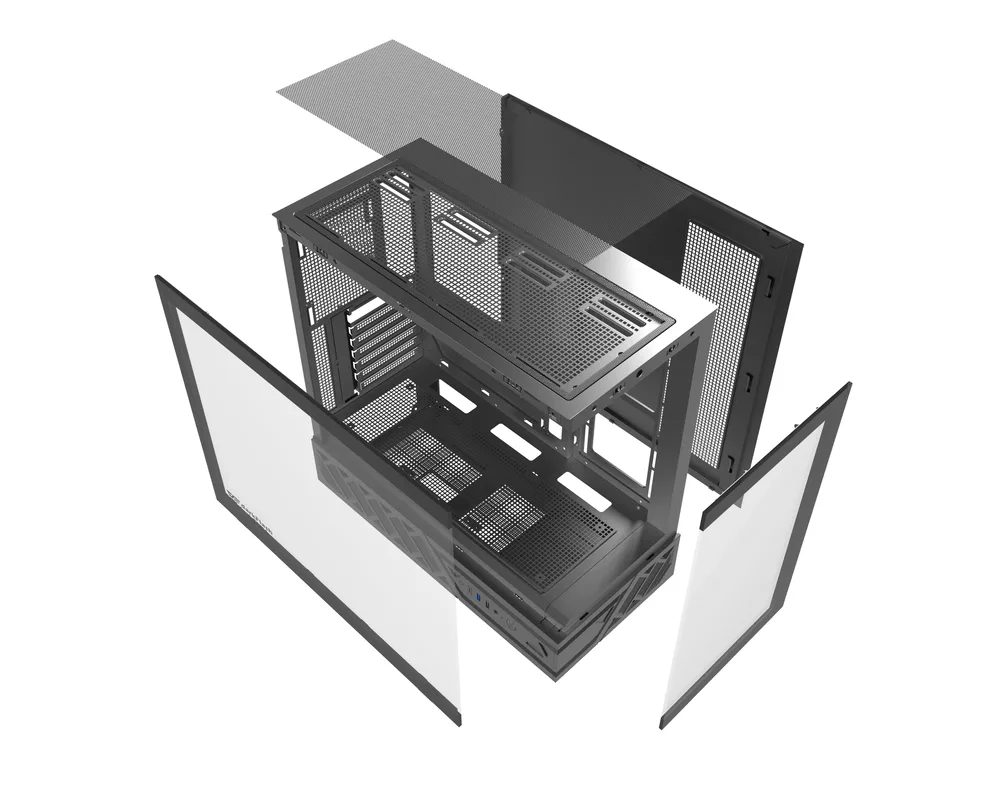 Кутия Darkflash ATX - DS950 Black - 6 x 120 mm... 24
