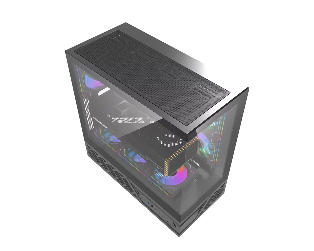 Кутия Darkflash ATX - DS950 Black - 6 x 120 mm... 7