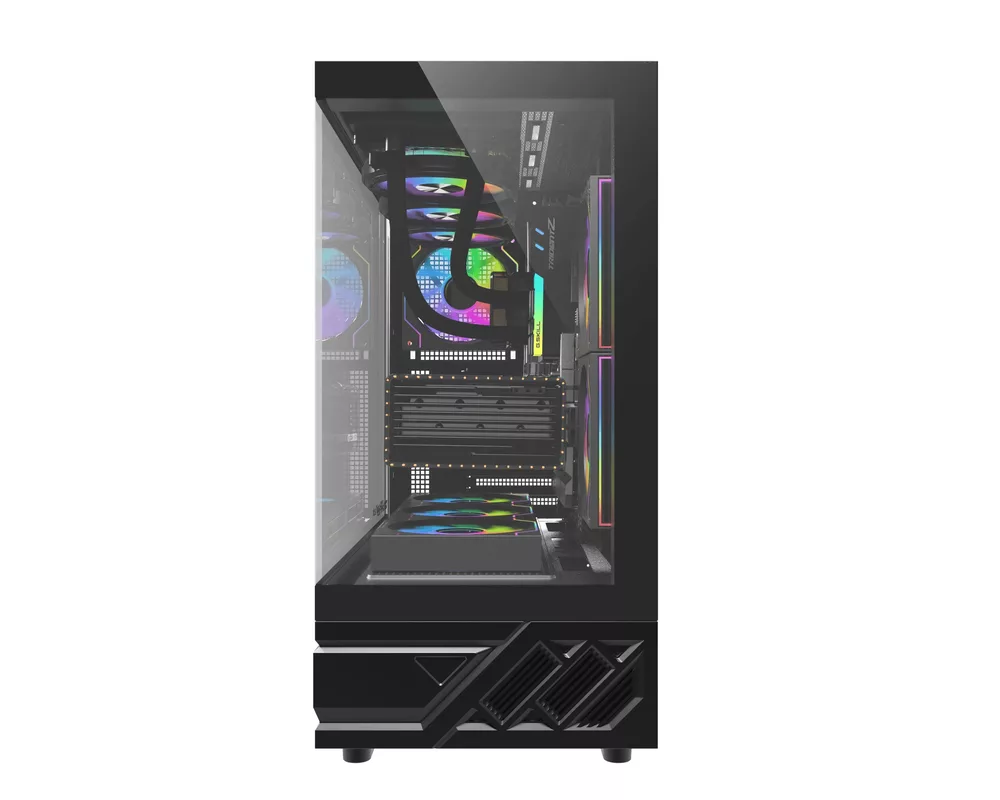 Кутия Darkflash ATX - DS950 Black - 6 x 120 mm... 4