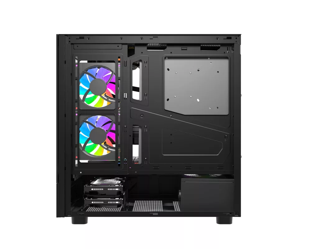 Кутия Darkflash ATX - DS950 Black - 6 x 120 mm... 10