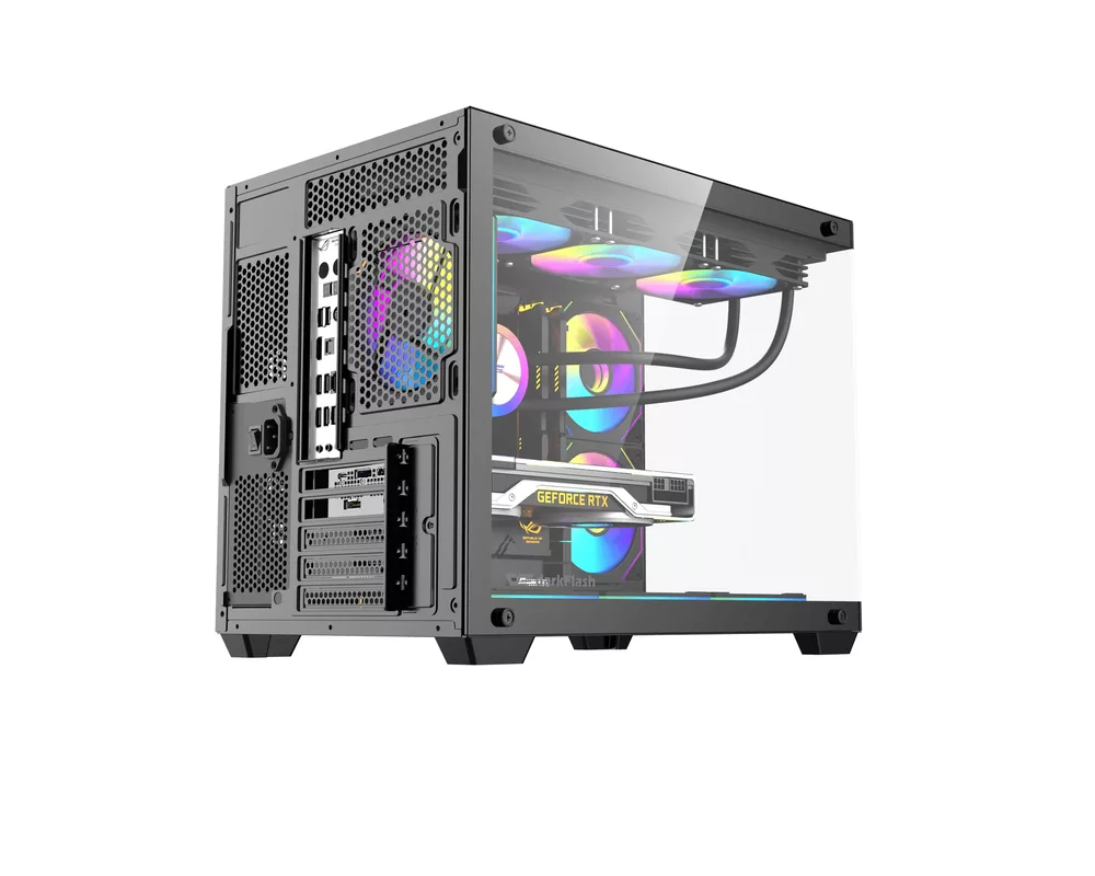 Кутия Darkflash mATX - B275 PRO Black - 6 x 12... 7
