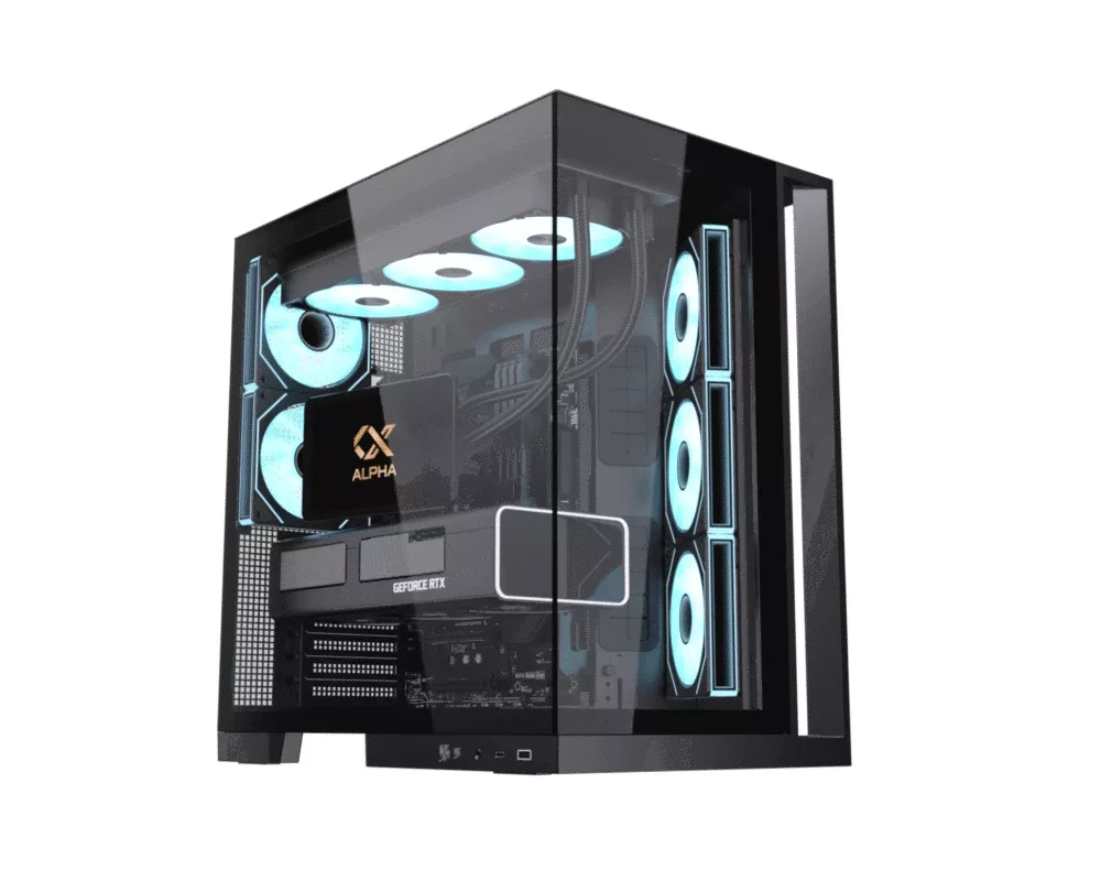 Кутия Xigmatek ATX - Aqua 7 - 8 ARGB Fans 6