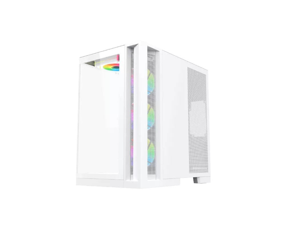 Кутия Xigmatek ATX - Aqua 7 Arctic - 8 ARGB Fans 4