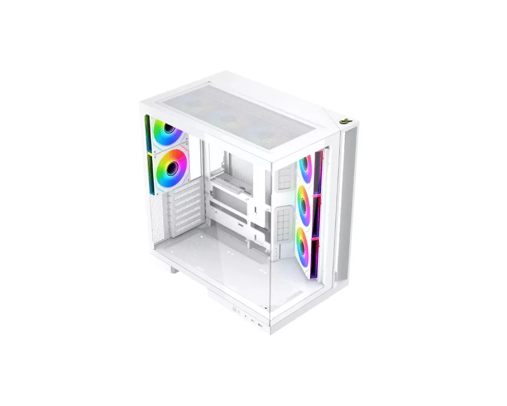 Кутия Xigmatek ATX - Aqua 7 Arctic - 8 ARGB Fans 2