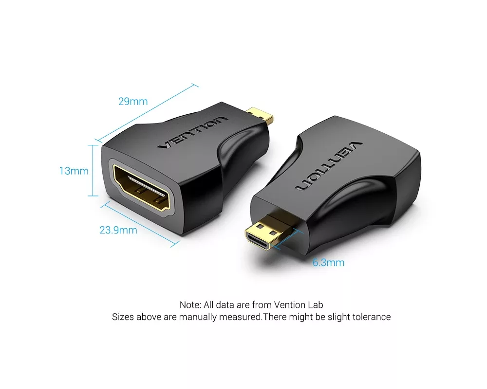 Адаптери Vention Адаптер Adapter Micro HDMI M / H... 9