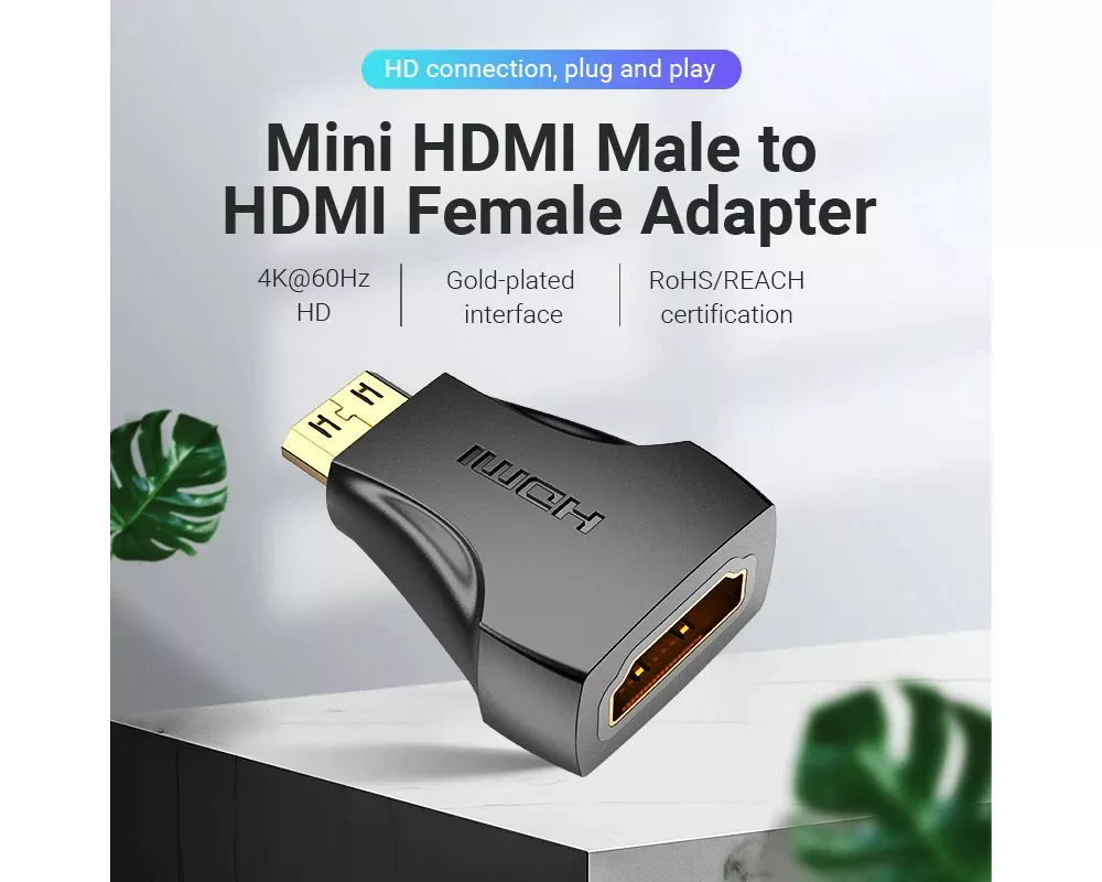 Адаптери Vention Адаптер Adapter Mini HDMI M / HD... 3