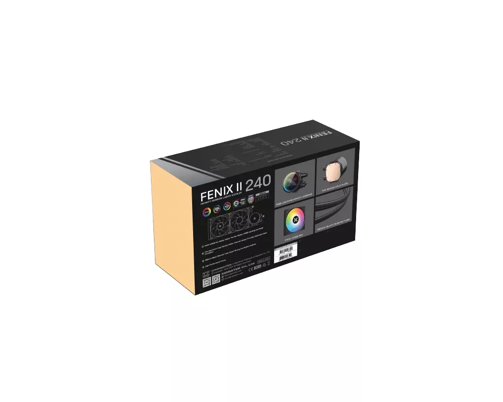 Охладител за процесор Xigmatek FENIX II 240 - Addressable RGB 11
