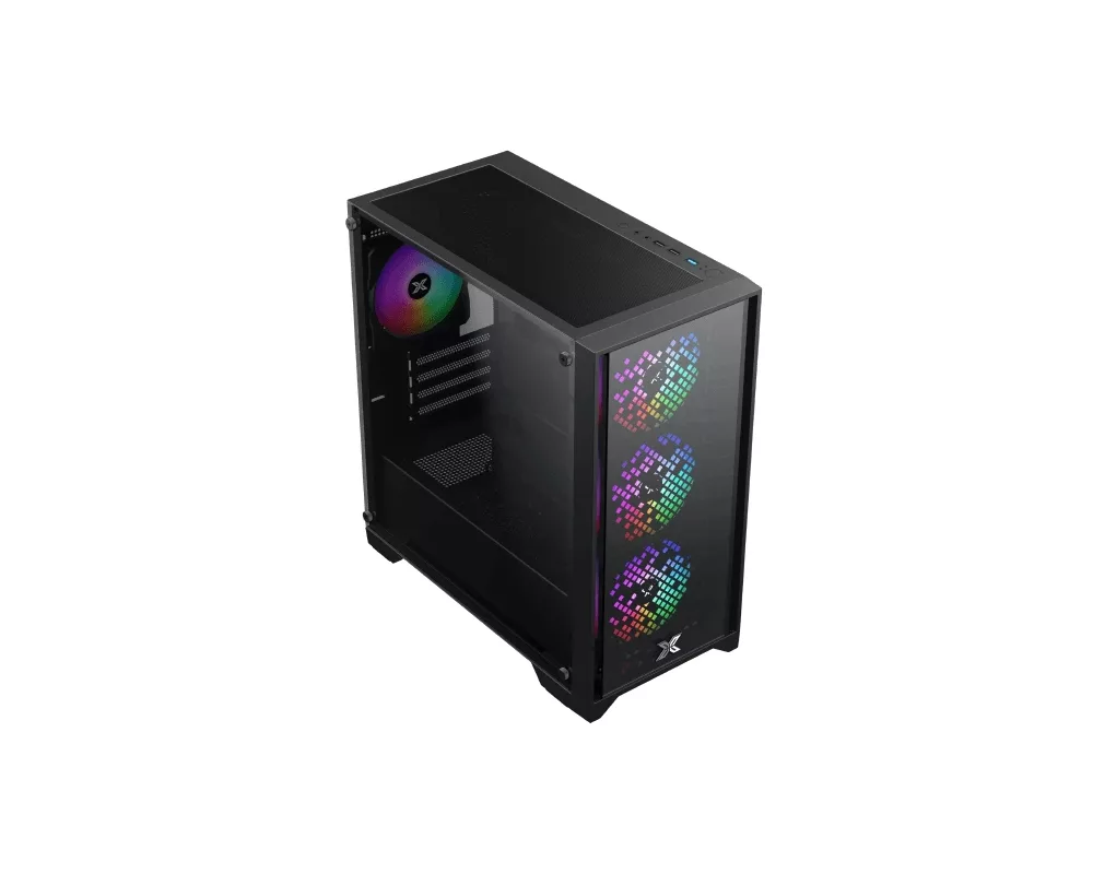 Кутия Xigmatek mATX - NYX II - 4 RGB Fans 3