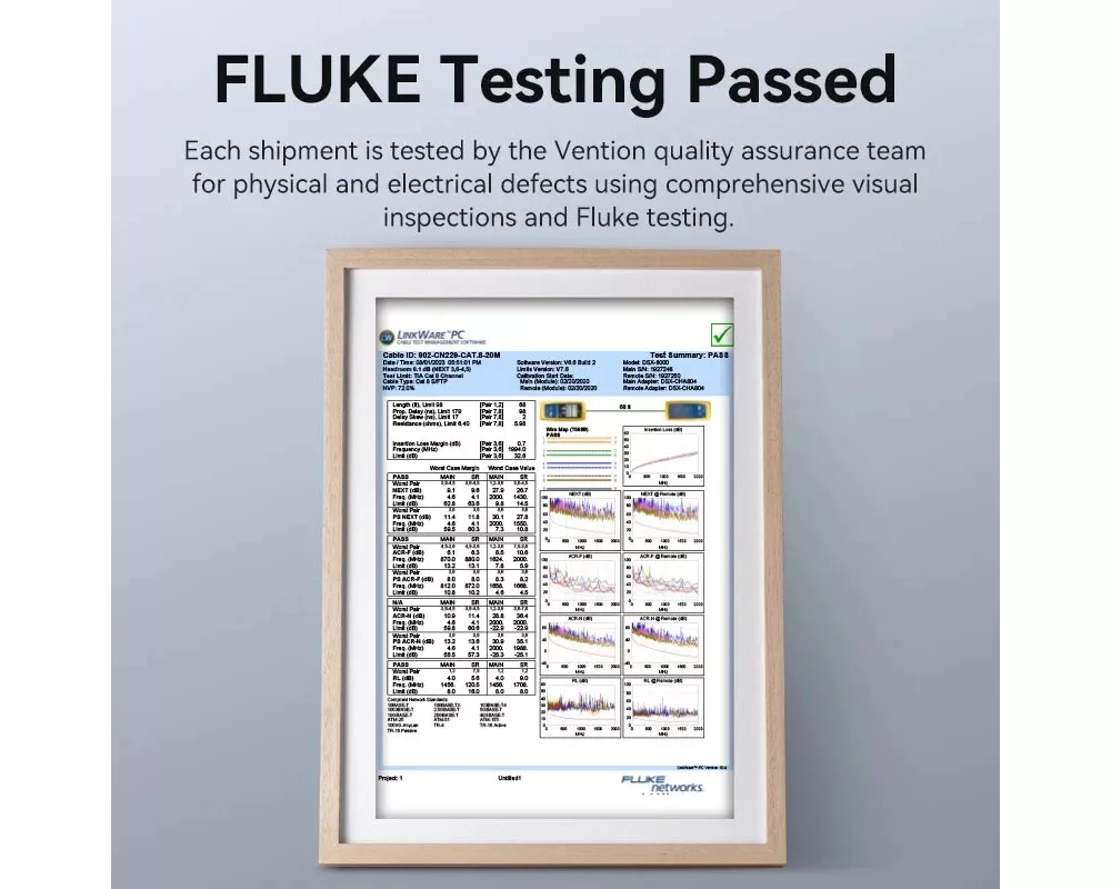 Мрежов кабел Vention Кабел LAN SFTP Cat.8 Patch Cable... 12
