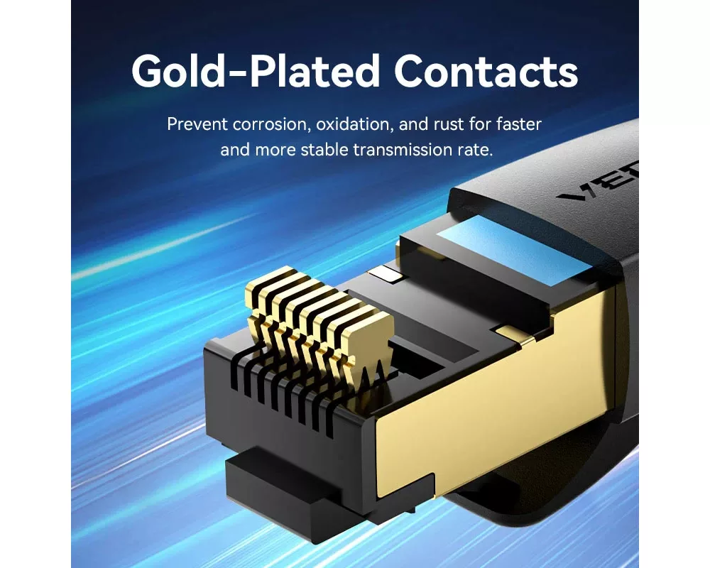 Мрежов кабел Vention Кабел LAN SFTP Cat.8 Patch Cable... 8