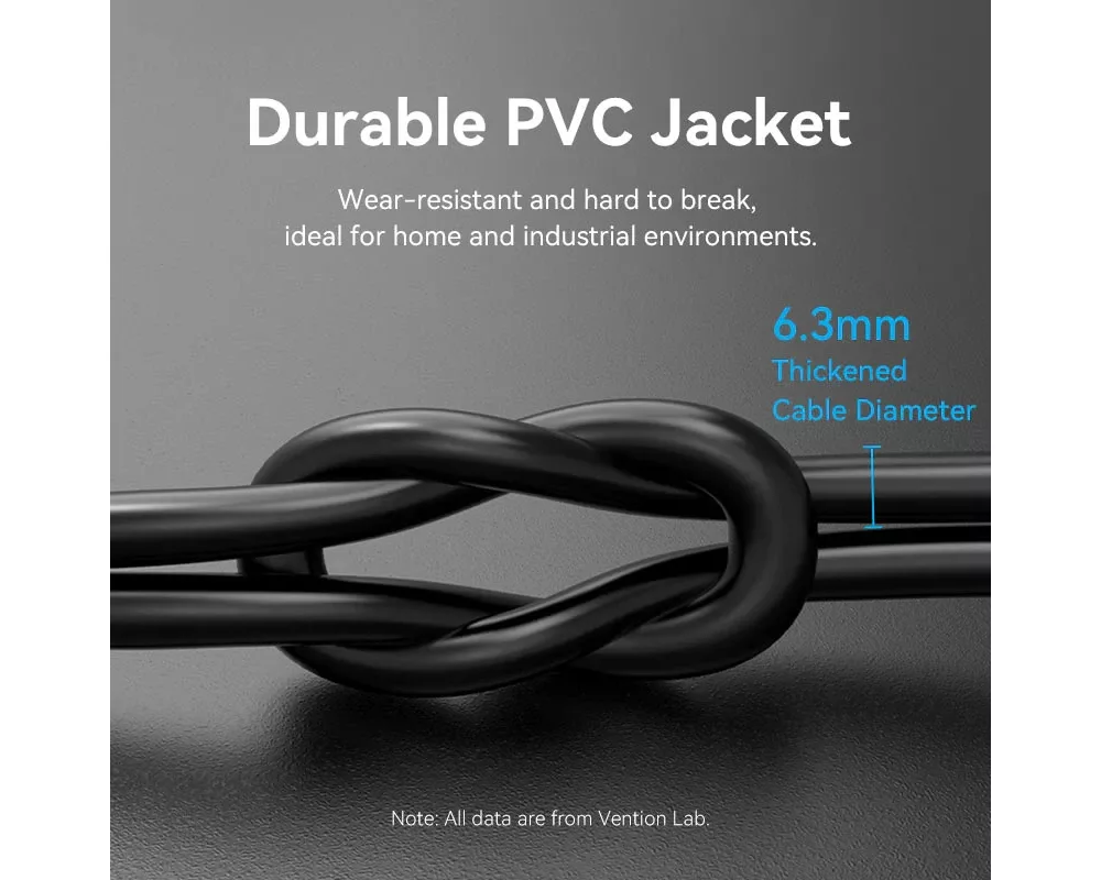 Мрежов кабел Vention Кабел LAN SFTP Cat.8 Patch Cable... 10