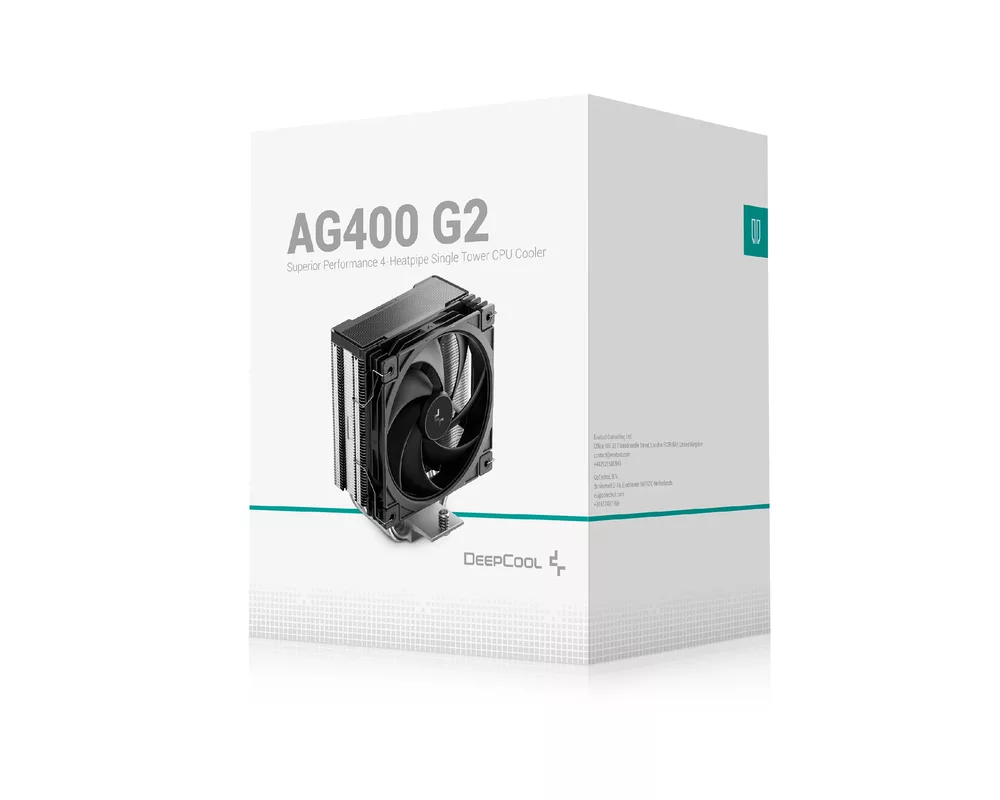 Охладител за процесор DeepCool AG400 G2 - LGA1851/AM5 9