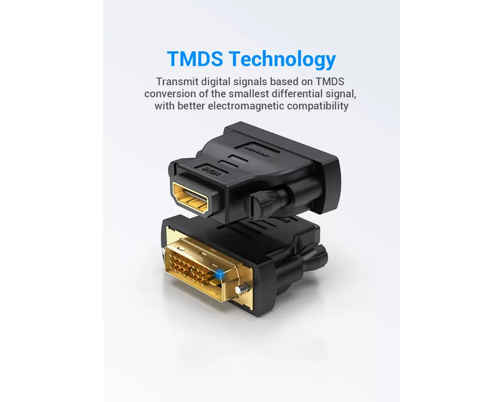Адаптери Vention Адаптер Adapter DVI M / HDMI F G... 9