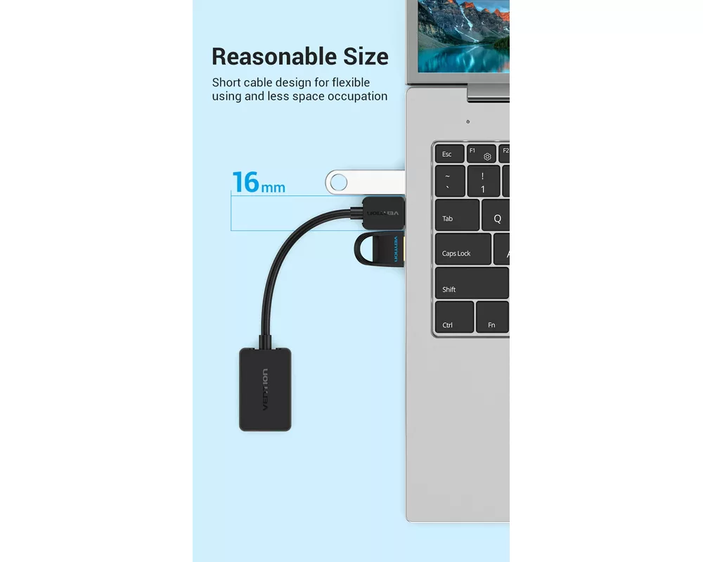 Звукова карта Vention USB Sound card - CDYB0 11