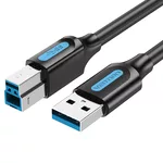 <span>Кабел</span> Vention Кабел USB 3.0 AM / BM - 0.5M Bla... <span class='catalog-num-in-name'>COOBD</span> - 