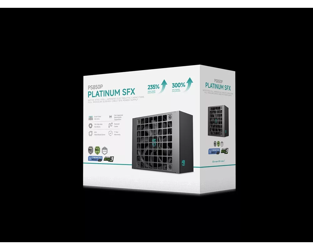 Захранване DeepCool SFX 3.1 850W Platinum 8