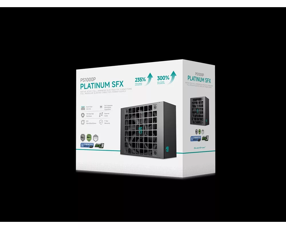 Захранване DeepCool SFX 3.1 1000W Platinum 8