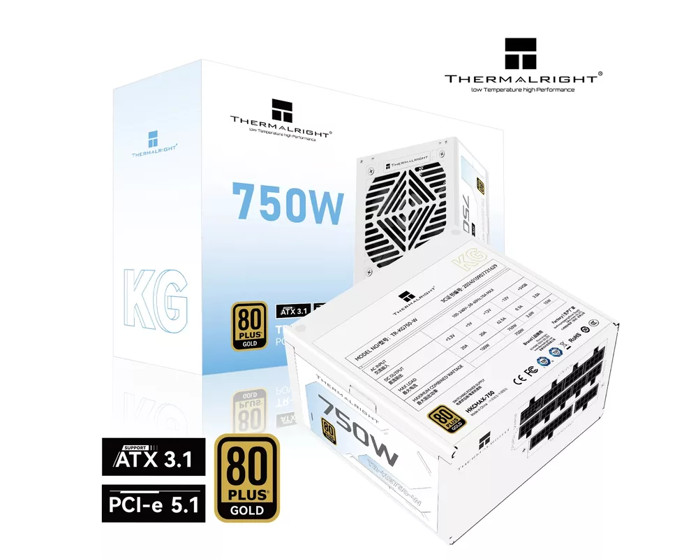 Захранване Thermalright ATX 3.1 750W White 3