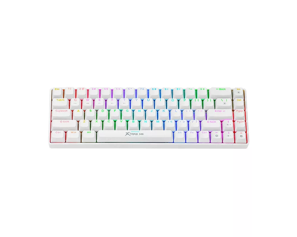 Клавиатура Xtrike ME безжична механична геймърска клавиатура Wireless Gaming Mechanical keyboard - GK-995W WH - RED switches 2