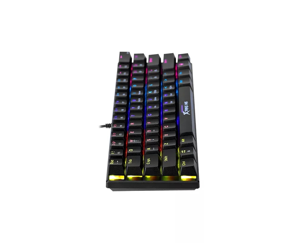 Клавиатура Xtrike ME геймърска механична клавиатура Gaming Mechanical keyboard 61 keys TKL - GK-916 - 2