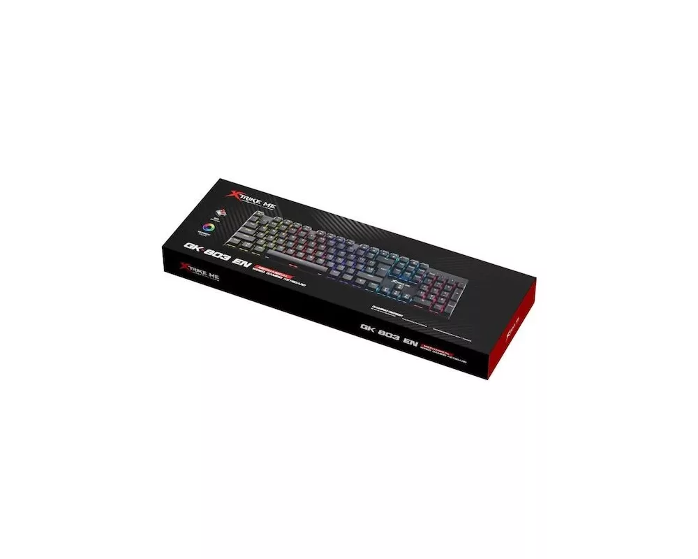 Клавиатура Xtrike ME геймърска механична клавиатура Gaming Mechanical keyboard 104 keys - GK-803 EN 4