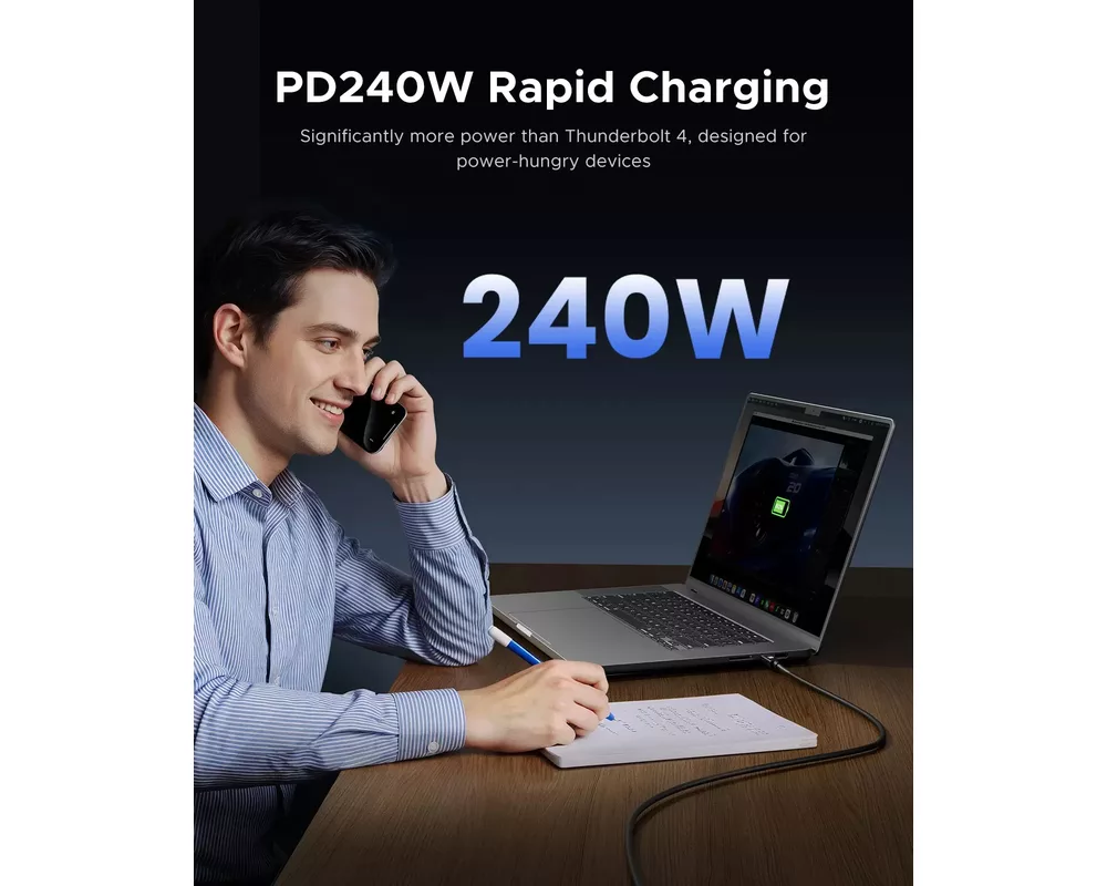 Кабел Orico кабел Cable Thunderbolt 5 / USB4 -... 10