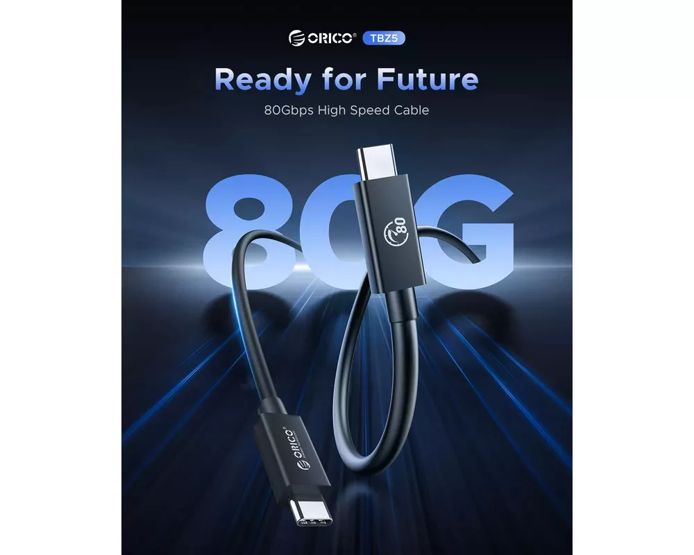 Кабел Orico кабел Cable Thunderbolt 5 / USB4 -... 5