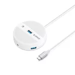 <span>USB хъб</span> Orico HUB USB3.1 Type-C 4 port - 4 x USB3.0 White <span class='catalog-num-in-name'>YS4-C3-03-WH-BP</span> - 