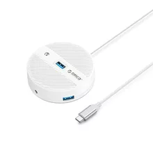  Orico HUB USB3.1 Type-C 4 port - 4 x USB3.0 White 904307 YS4-C3-03-WH-BP на топ цена - PIC.bg