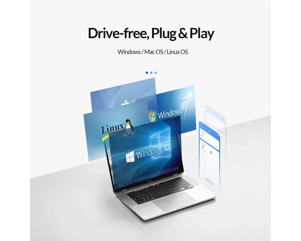 USB хъб Orico USB3.1 HUB Type-C - 2 x USB3.0 11