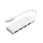 <span>USB хъб</span> Orico USB3.1 HUB Type-C - 4 x USB3.0 - P... <span class='catalog-num-in-name'>PAPW4A-C3-015-WH-EP</span> - 