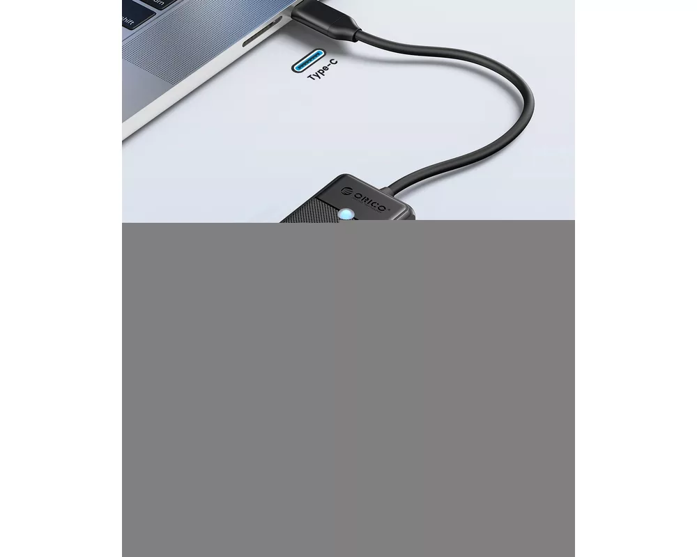 USB хъб Orico USB3.1 HUB Type-C - 4 x USB3.0 - P... 2