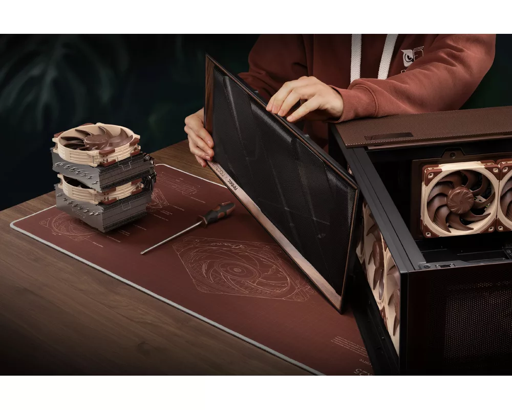 Кутия Noctua E-ATX - Antec Flux Pro Noctua Edi... 15