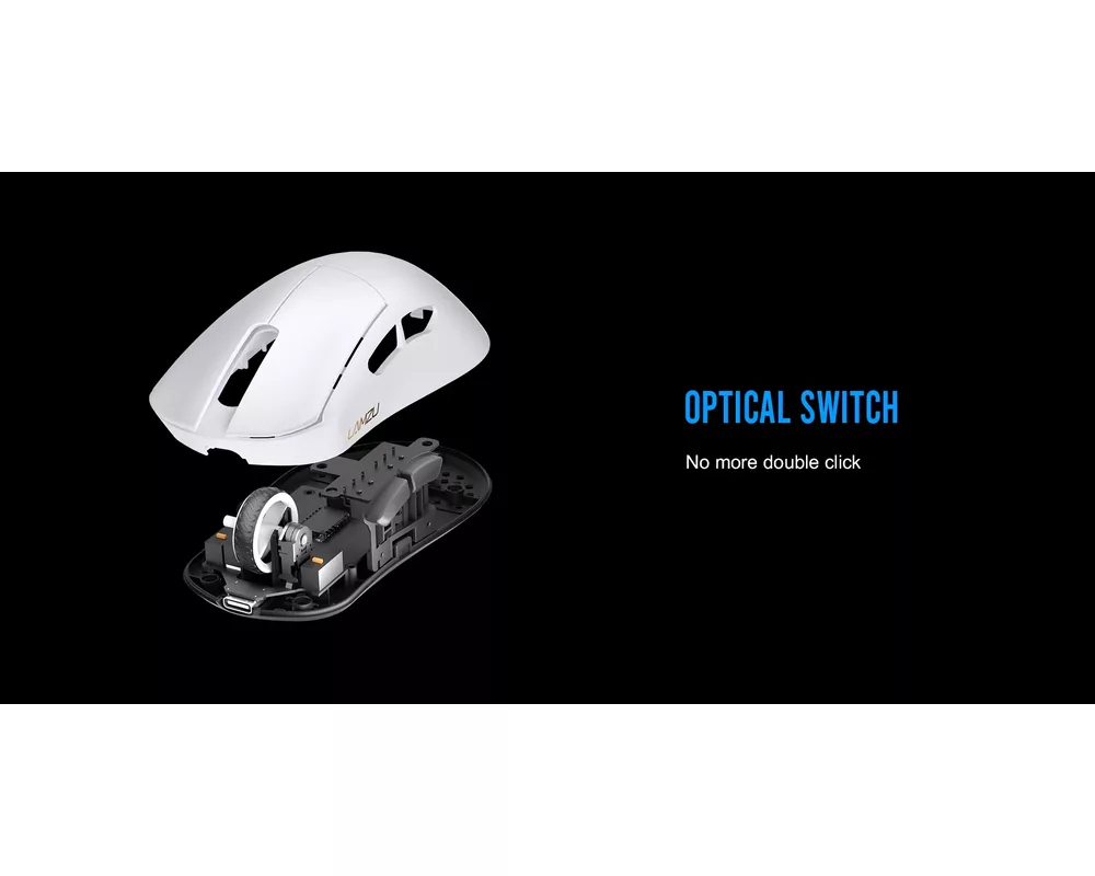 Мишка Lamzu професионална PARO 8K White - Wire... 7