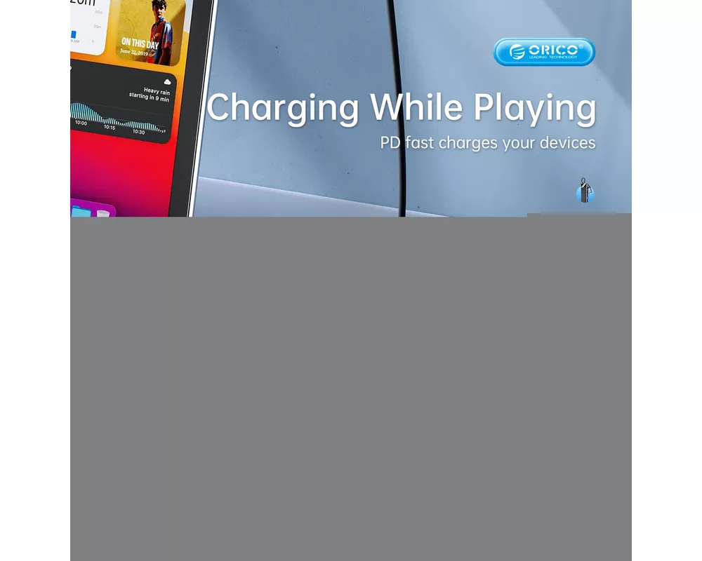 Докинг станция Orico Docking Station Type-C - DM-10P-BK-BP - HDMI 9