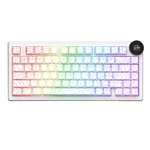 <span>Клавиатура</span> Ajazz геймърска механична клавиатура Wireless Gaming Mechanical Keyboard AK820 V2 PRO - White peach Switch [Linear] <span class='catalog-num-in-name'>AJ-AK820-V2-PRO-WPS-SE-WH</span> - 